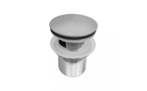 Drain et trop plein – nickel brossé