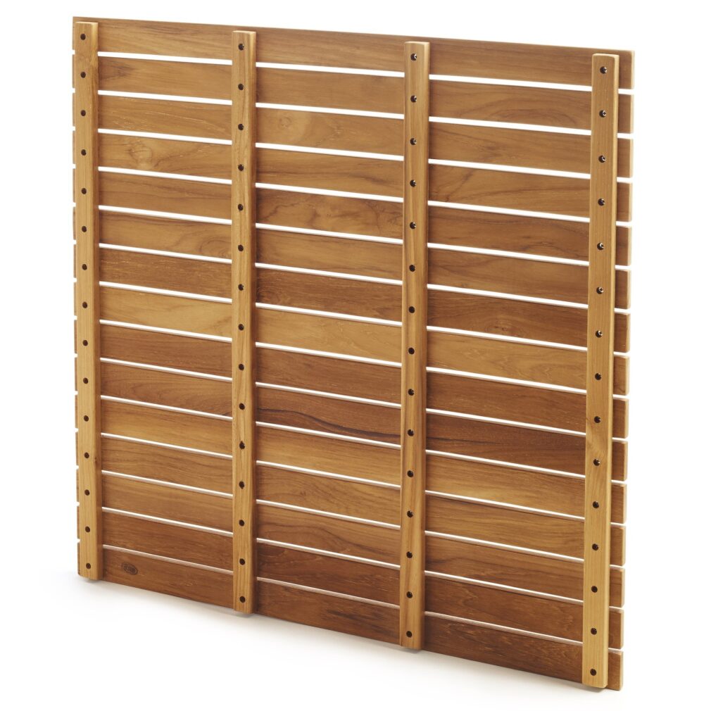 MAT3030 – Caillebotis en teck 76 cm x 76 cm (30 x 30 po)”