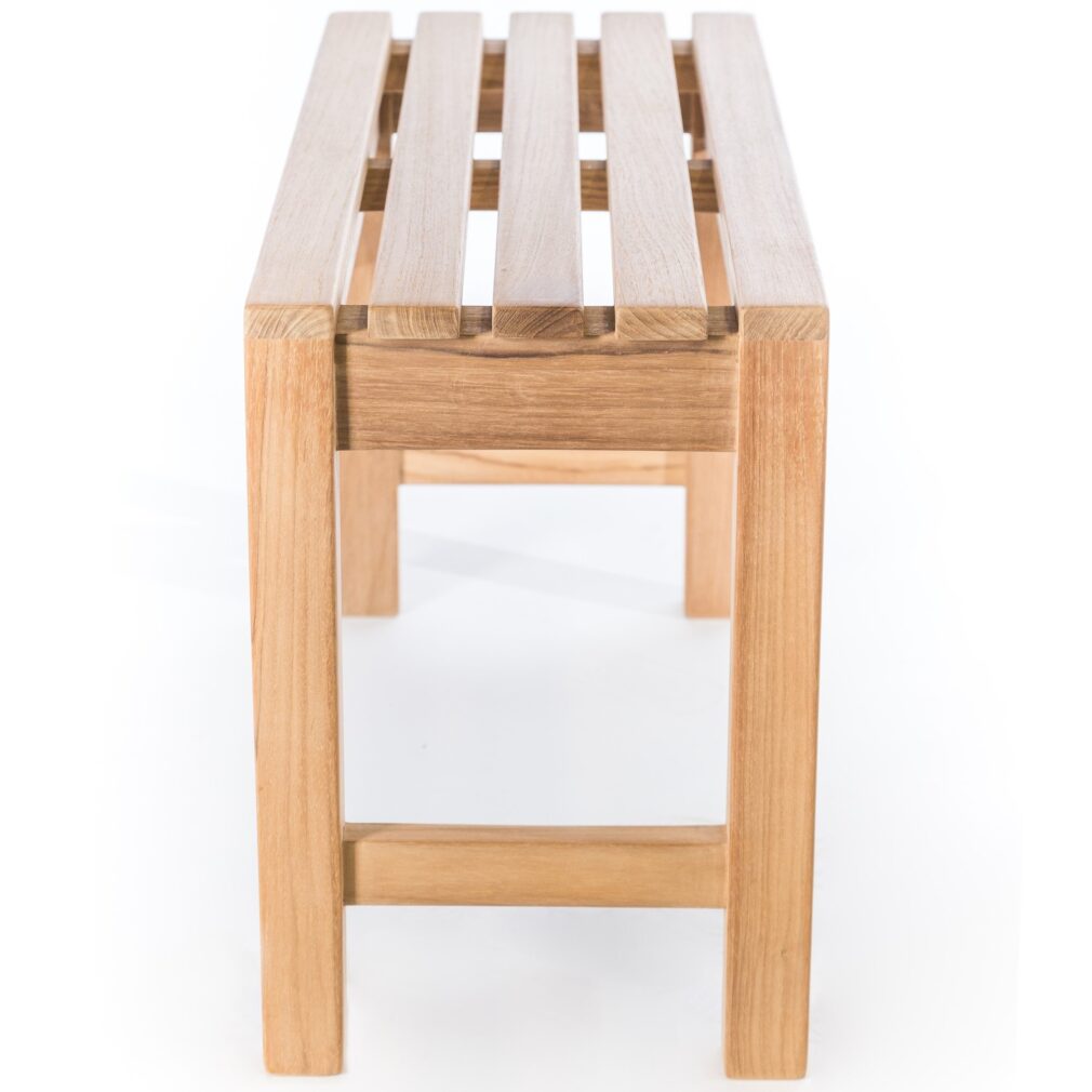 Teak shower bench coach 36in (90 cm)