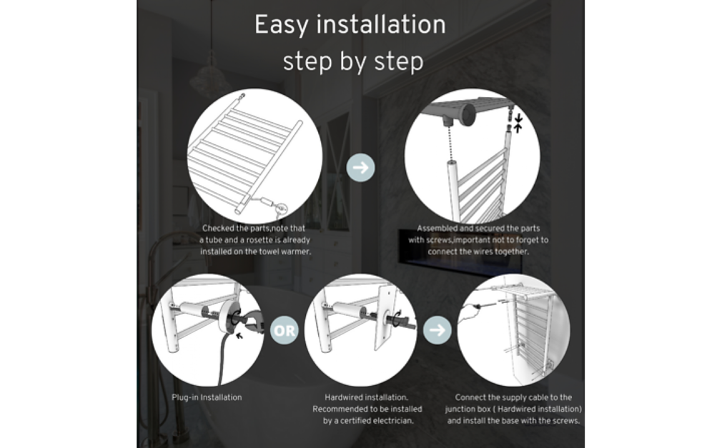 Chauffe-serviettes – Symphony l