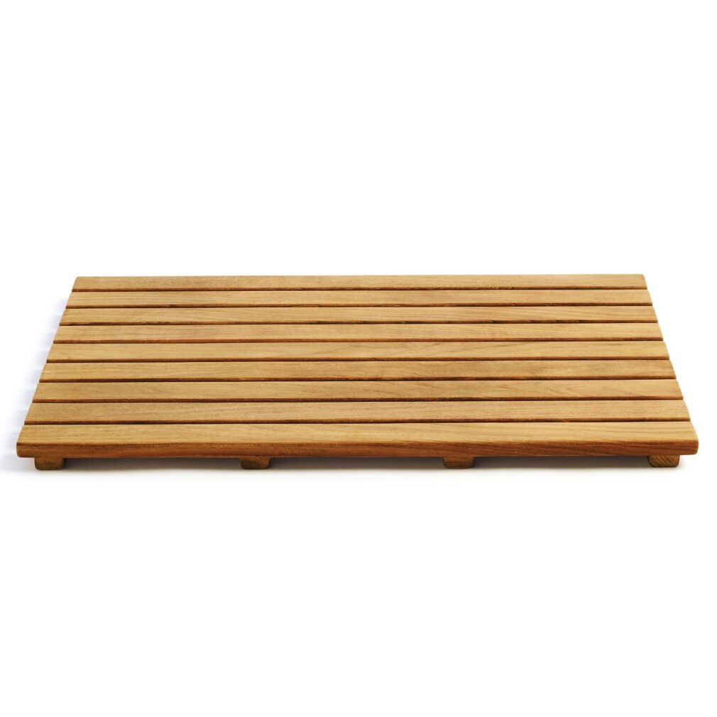 MAT2518 – Caillebotis en teck 63.5 cm x 46 cm (25 x 18 po)”